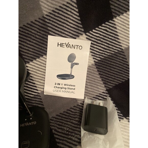 3 in 1 Magsafe Wireless Charger Stand for Iphone, Apple Watch and Airpod - Picture 3 of 7